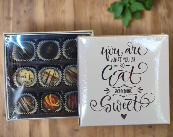 You are what you eat, so eat something sweet truffle collection