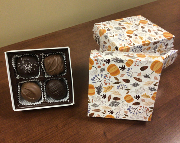 Fall 4 count Milk and Dark Assorted