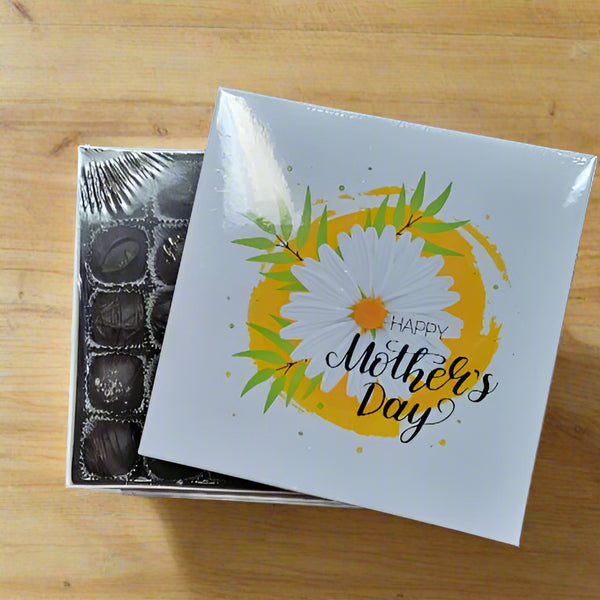 🌼 Mother’s Day Dark Chocolate Elegance – 25 Piece Assortment