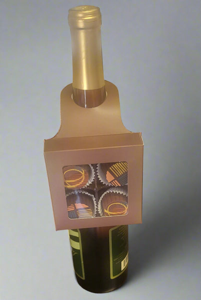4 ct. Chocolate Truffle Bottle Hanger