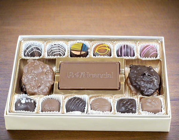 1847 Financial bar with Assorted Chocolates