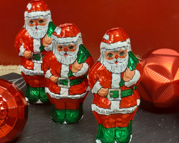 3D Premium Milk Chocolate Santa - 6 oz.