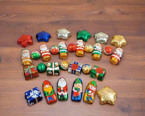 Milk Chocolate Advent Calendar / Holiday Count Down Calendar