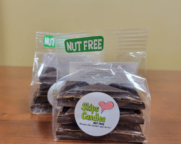 Nut Free Dark Chocolate Bark