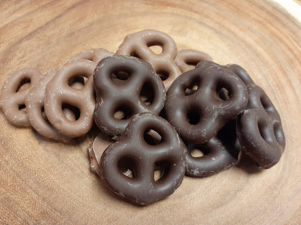 Wholesale Dark Mini Pretzels - 4 oz. bag