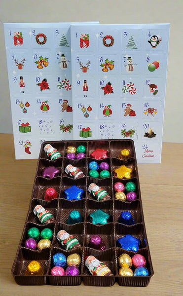 Dark Chocolate Advent/Holiday Count Down Calendar