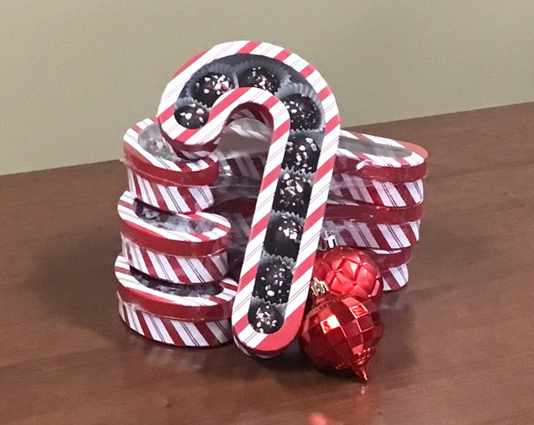 Gift Box of Candy Cane Truffles