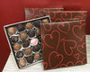 Milk & Dark Chocolate - 25 ct. Assorted Chocolates - Entangled Hearts