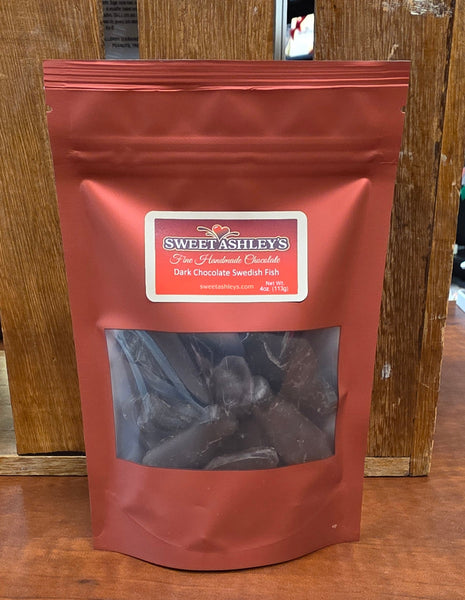 Chocolate Dipped Swedish Fish - 4 oz. bag