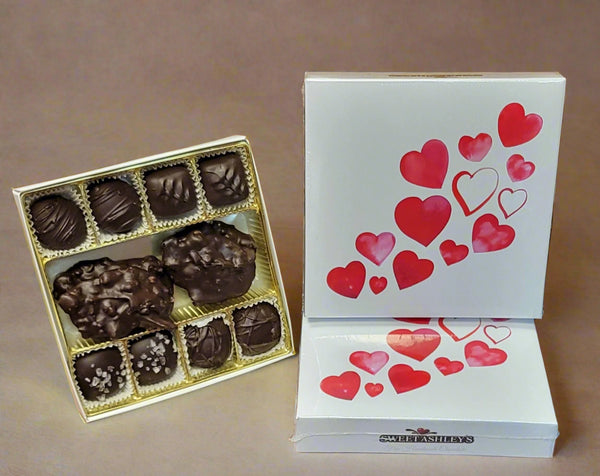 Hearts & Happiness Assortment Gift Box - All Dark Chocolate