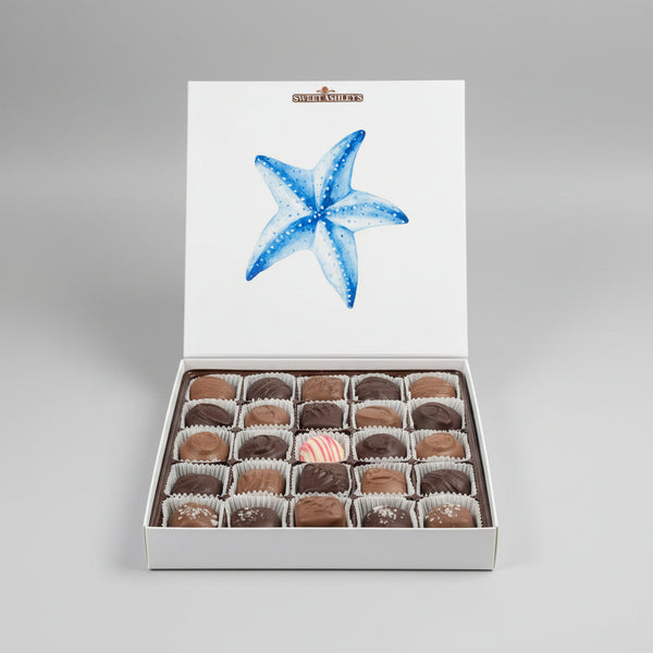 Star Fish Milk and Dark - 25 ct. Assorted Chocolates