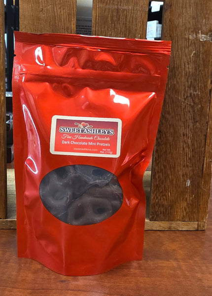 Wholesale Dark Mini Pretzels - 4 oz. bag