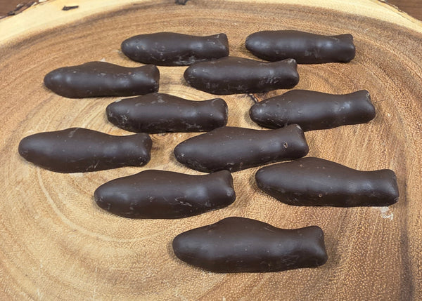 Chocolate Dipped Swedish Fish - 4 oz. bag