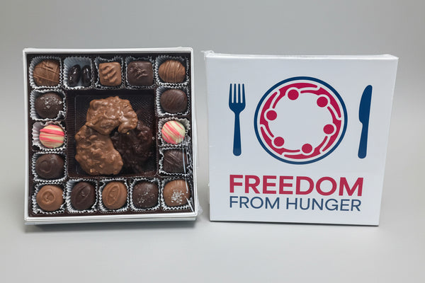 Valley Forge Freedom From Hunger Chocolate Gift Box