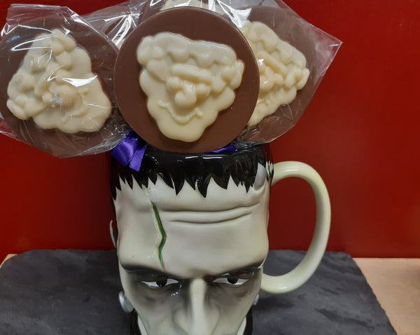 Milk Chocolate Frankenstein Lollipop