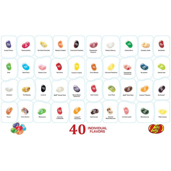 40 - Flavor Jelly Belly Jelly Beans