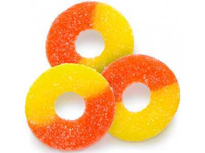 Gummi Peach rings