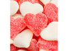 Sanded Sour Gummi Valentine Hearts