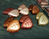 Solid Dark Chocolate Foil wrapped Leaves