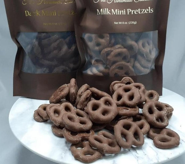 Chocolate Dipped Mini Pretzels