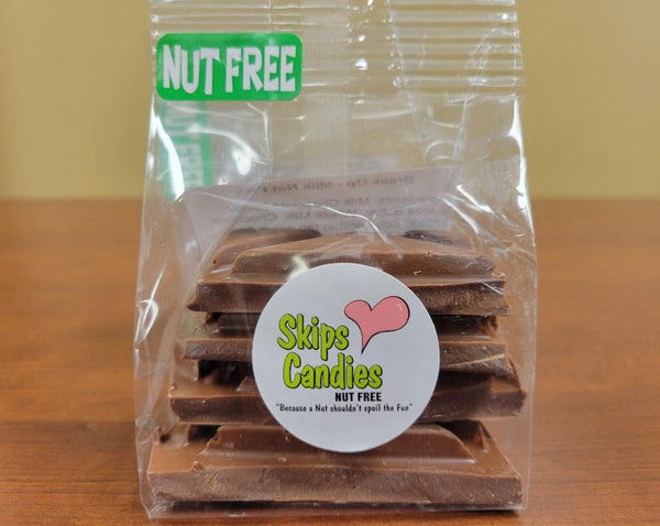 Nut Free Milk Chocolate Bark